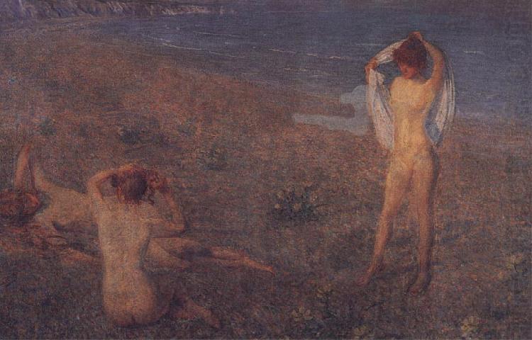 Philip Wilson Steer A Summer's Evening china oil painting image